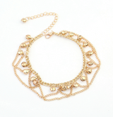 Tassel Chain Bells Anklet Ankle