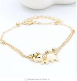 Sandalias Beach Rhinestone Ankle