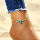 Starfish Charm Bracelet Anklet