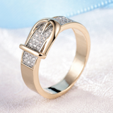 Shining Belt Ring for Women