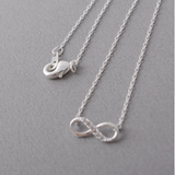 Tiny Infinity Crystal Pendant