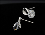 Pendientes Mujer Zircon Crystal Stud Earring