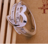 Heart Love Women Wedding Ring