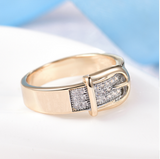 Shining Belt Ring for Women