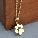Dogs Footprints Paw Chain Pendant