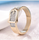 Shining Belt Ring for Women