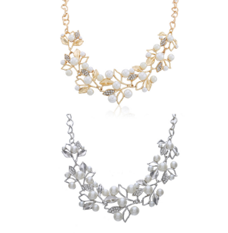 Leaves Statement Necklace