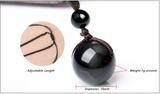 Black Obsidian Rainbow Necklace