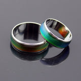 Stainless Ring Changing Color Mood