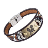 Zodiac Signs Stainless Bracelet