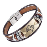Zodiac Signs Stainless Bracelet