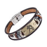 Zodiac Signs Stainless Bracelet