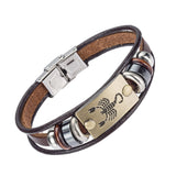 Zodiac Signs Stainless Bracelet