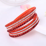 Rhinestone Crystal Bracelet Wrap
