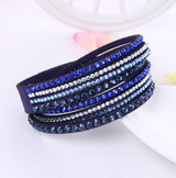Rhinestone Crystal Bracelet Wrap