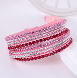 Rhinestone Crystal Bracelet Wrap