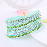 Rhinestone Crystal Bracelet Wrap