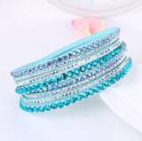 Rhinestone Crystal Bracelet Wrap