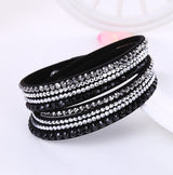 Rhinestone Crystal Bracelet Wrap