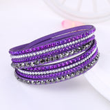 Rhinestone Crystal Bracelet Wrap