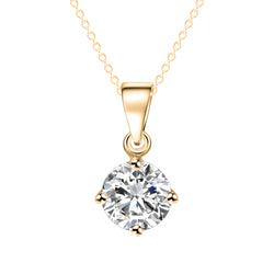 Cubic Zirconia Pendant Necklace