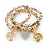 Austrian Rhinestone Charm Bracelet