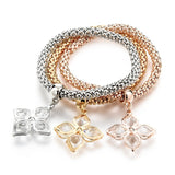 Austrian Rhinestone Charm Bracelet