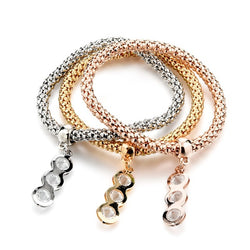 Austrian Rhinestone Charm Bracelet