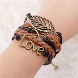 Double Leather Multi-layer Bracelet
