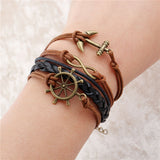 Double Leather Multi-layer Bracelet