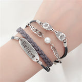 Double Leather Multi-layer Bracelet