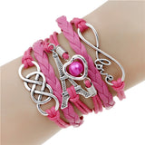 Double Leather Multi-layer Bracelet