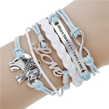 Double Leather Multi-layer Bracelet