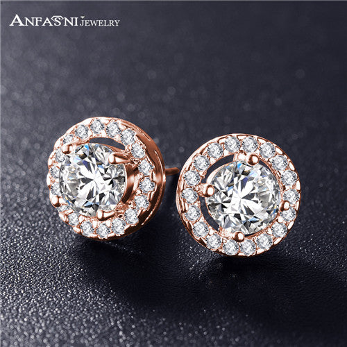 Cubic Zirconia Stone Earring