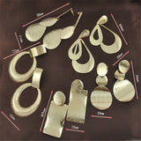 Water Drop Metal Earring