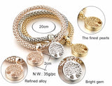 Austrian Rhinestone Charm Bracelet