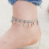 Anklet Flower Pendant Summer Beach