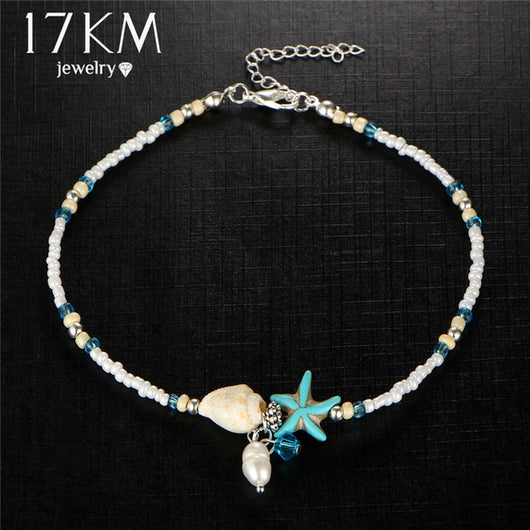 Shell Anklet Beads Starfish Anklet