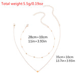 Heart  Adjustable Necklace