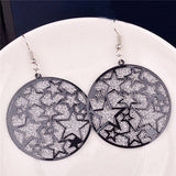 Water Drop Metal Earring