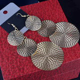 Water Drop Metal Earring