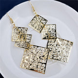 Water Drop Metal Earring