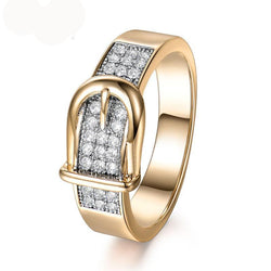 Shining Belt Ring for Women