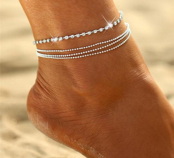 Trendy Hamsa Anklet Bracelet