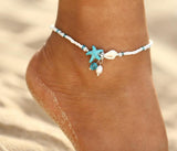 Starfish Charm Bracelet Anklet