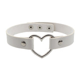 Stainless Steel Heart Chokers Necklace
