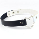 Stainless Steel Heart Chokers Necklace