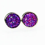 Rhinestone Crystal Silver Stud Earring
