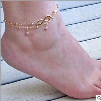 Simple Elegant Arrows Anklet