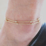 Simple Elegant Arrows Anklet